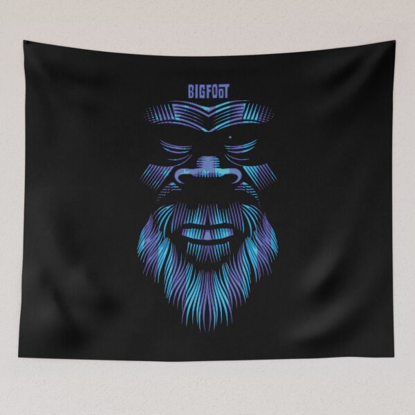 Item preview, BIGFOOT - Face of a Believer in America's Peace designed and sold by Vector-Artist.