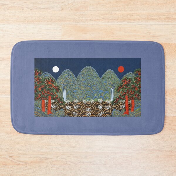 Item preview, Sun, moon, mountain, tree & waterfall designed and sold by shymuscat.