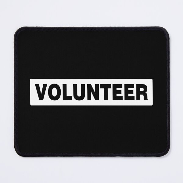 Item preview, VOLUNTEER: B&W, ASSISTANT, CHARITY, SERVICE  designed and sold by AASparksDesigns.