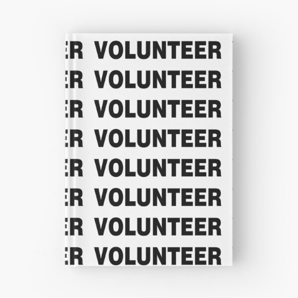Item preview, VOLUNTEER: B&W, ASSISTANT, CHARITY, SERVICE  designed and sold by AASparksDesigns.