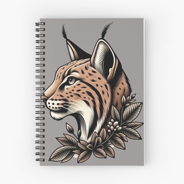 Item preview, Vintaged Lynx designed and sold by KingCuppaDigitalArt.