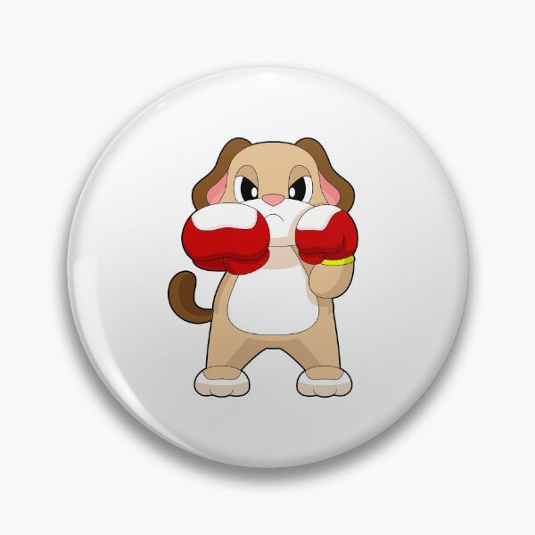 Item preview, Dog Boxer Boxing gloves Boxing designed and sold by Snabdesign84.