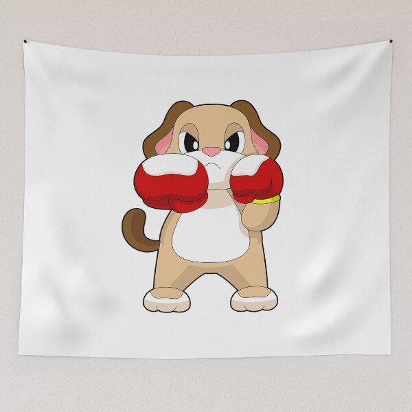 Item preview, Dog Boxer Boxing gloves Boxing designed and sold by Snabdesign84.