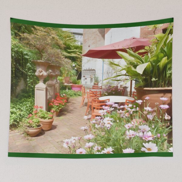 Item preview, The Convent Gallery Backyard designed and sold by Yolanda Caporn Art.