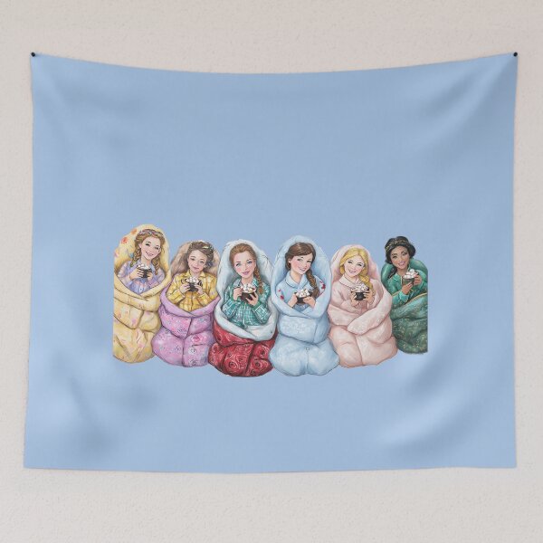 Item preview, Royal Slumber Party - Princesses Together designed and sold by ArtisticDesignsbyLinda.