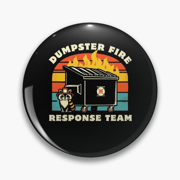 Item preview, Dumpster Fire Response Team designed and sold by Scaryzz.