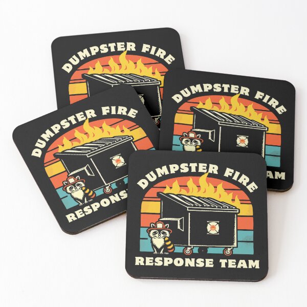 Item preview, Dumpster Fire Response Team designed and sold by Scaryzz.