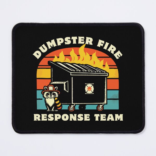 Item preview, Dumpster Fire Response Team designed and sold by Scaryzz.