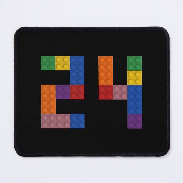 Item preview, 24 numbering made of bricks designed and sold by Brickification.