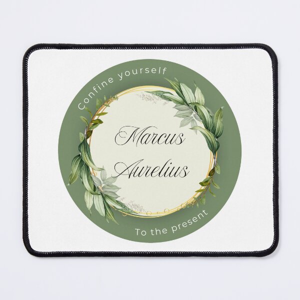 Item preview, Marcus Aurelius - Confine yourself to the present | Stoicism, Stoic Mindset designed and sold by LexaArtworks.