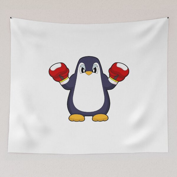 Item preview, Penguin Boxer Boxing gloves Boxing designed and sold by Snabdesign84.