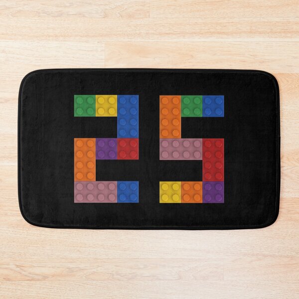 Item preview, 25 numbering made of bricks designed and sold by Brickification.