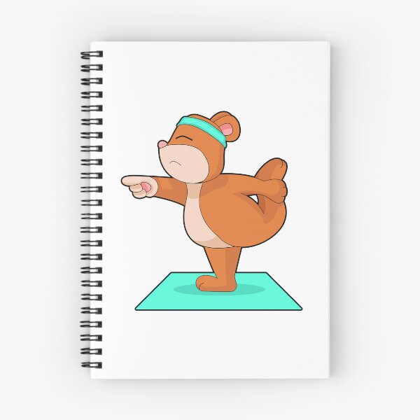 Item preview, Bear Yoga Fitness Gymnastics designed and sold by Snabdesign84.