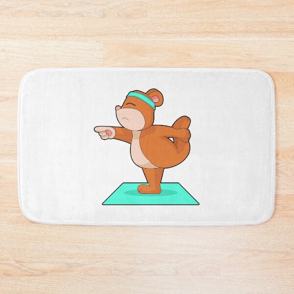Item preview, Bear Yoga Fitness Gymnastics designed and sold by Snabdesign84.