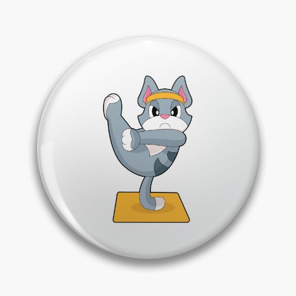 Item preview, Cat Yoga Fitness Gymnastics designed and sold by Snabdesign84.