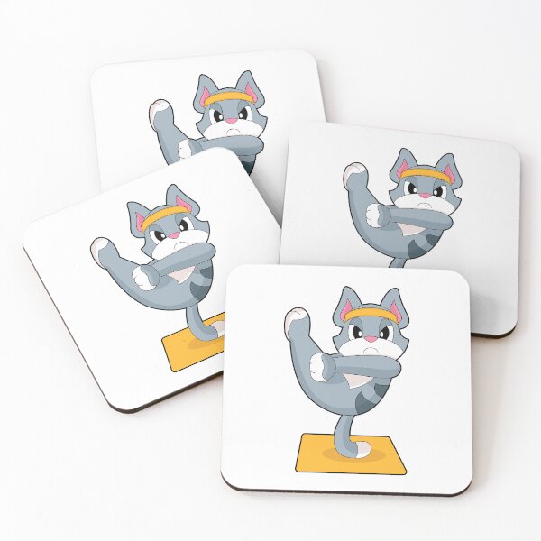 Item preview, Cat Yoga Fitness Gymnastics designed and sold by Snabdesign84.