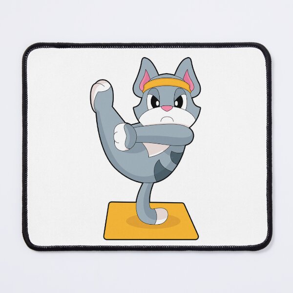 Item preview, Cat Yoga Fitness Gymnastics designed and sold by Snabdesign84.