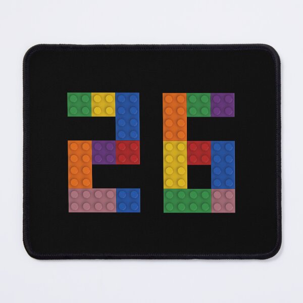 Item preview, 26 numbering made of bricks designed and sold by Brickification.