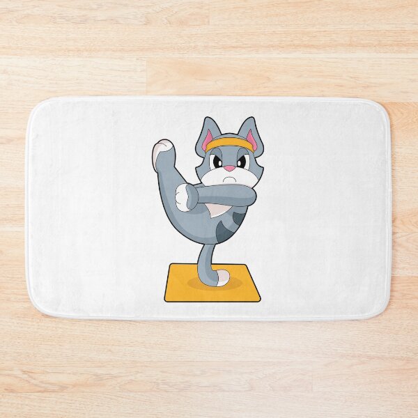Item preview, Cat Yoga Fitness Gymnastics designed and sold by Snabdesign84.