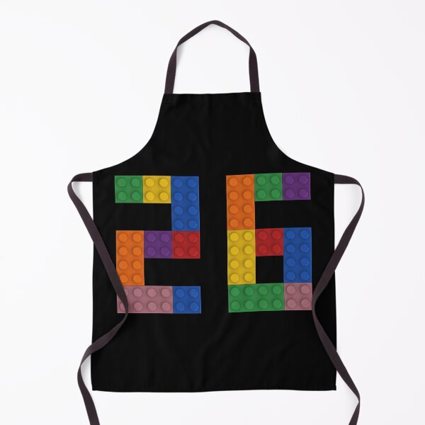 Item preview, 26 numbering made of bricks designed and sold by Brickification.