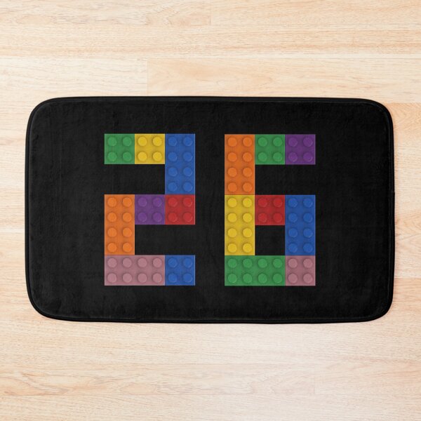 Item preview, 26 numbering made of bricks designed and sold by Brickification.