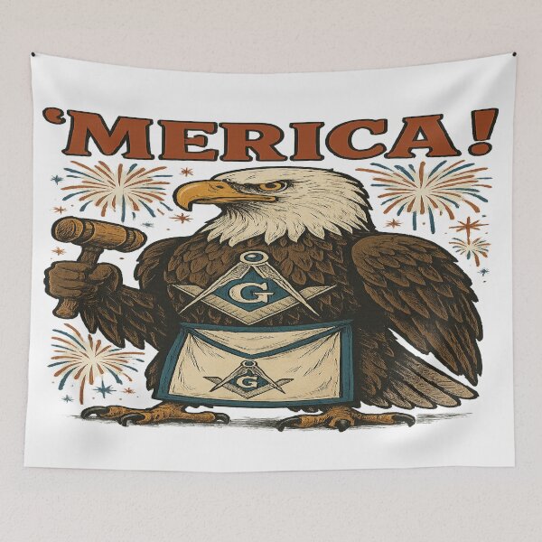 Item preview, Masonic Eagle designed and sold by HiramsDesigns.