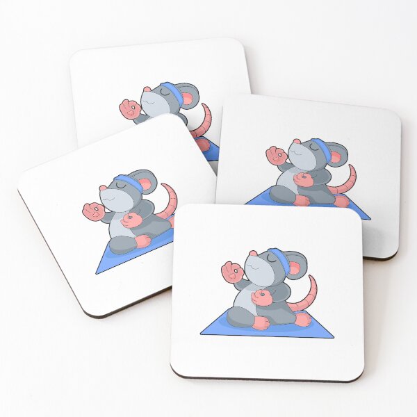 Item preview, Mouse Yoga Fitness Meditation designed and sold by Snabdesign84.