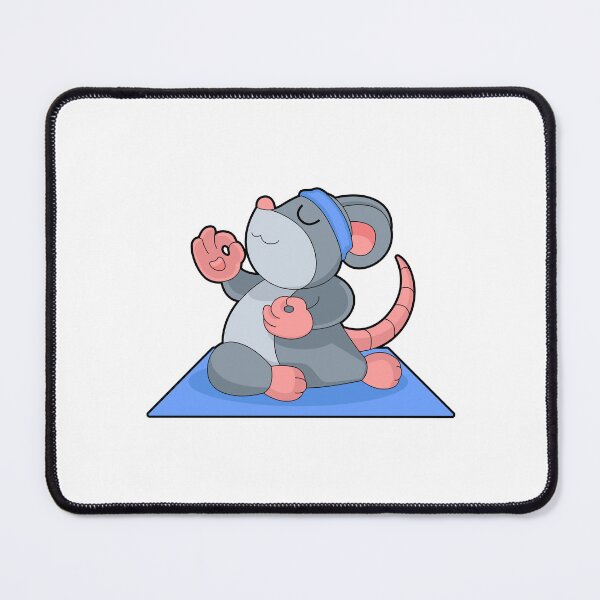 Item preview, Mouse Yoga Fitness Meditation designed and sold by Snabdesign84.