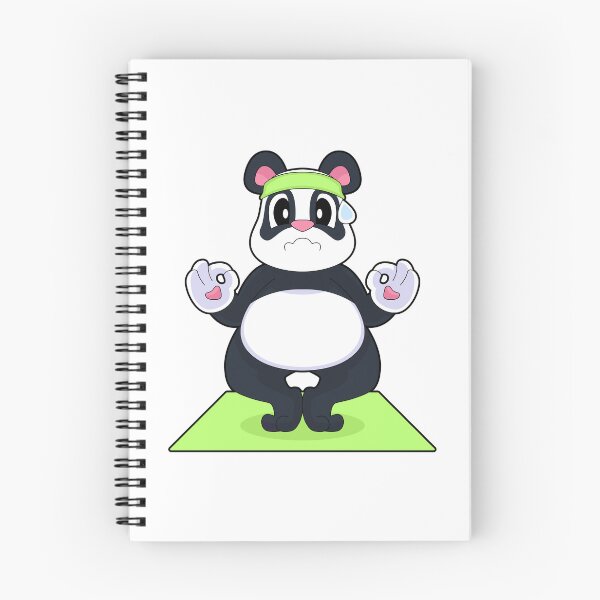 Item preview, Panda Yoga Fitness Meditation designed and sold by Snabdesign84.