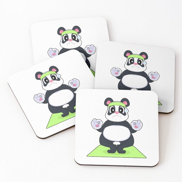 Item preview, Panda Yoga Fitness Meditation designed and sold by Snabdesign84.