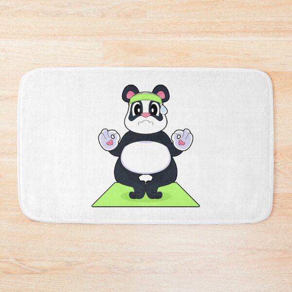 Item preview, Panda Yoga Fitness Meditation designed and sold by Snabdesign84.