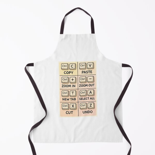 Item preview, Essential Keyboard Shortcut Guide – Cartoon Style designed and sold by Fleetwood1994.