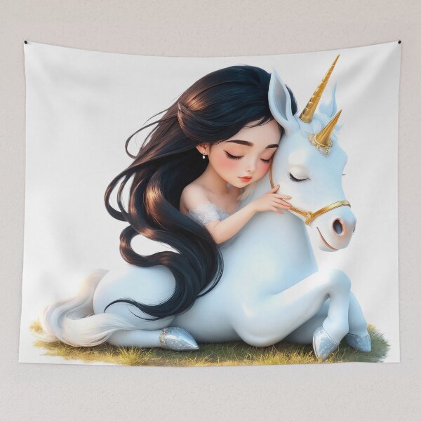 Item preview, Princess with Unicorn designed and sold by Little Corner.