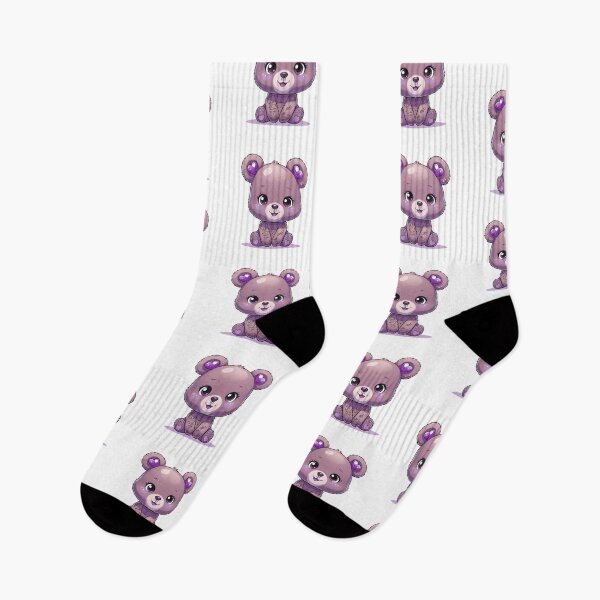Item preview, Tatted & Pierced Teddy Bear! - Purple Edition designed and sold by AltAssets.