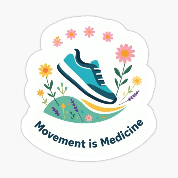 Item preview, Movement is Medicine designed and sold by Siddhaaura.