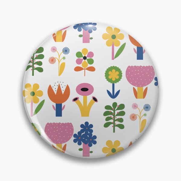 Item preview, Folk flowers designed and sold by magdalenakrupa.