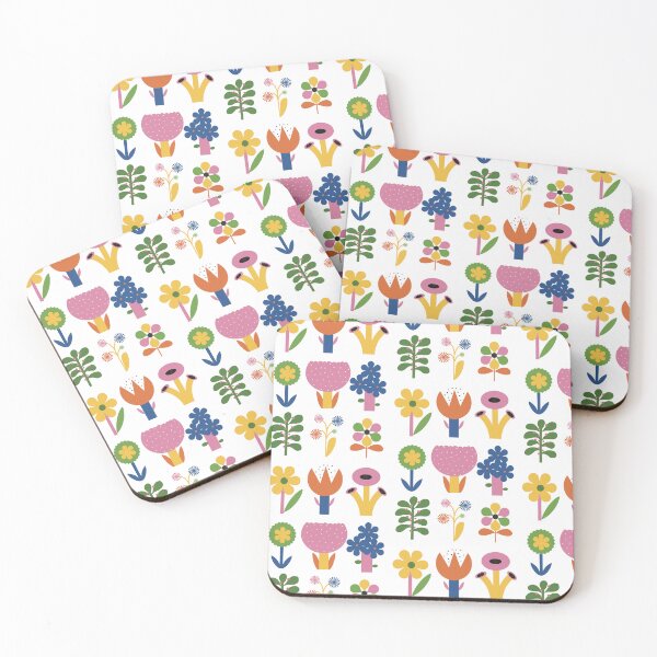 Item preview, Folk flowers designed and sold by magdalenakrupa.