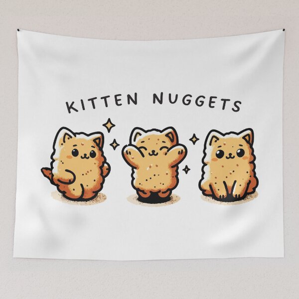 Item preview, Kitten Nuggets // Cute Cats Lover Gift Idea  designed and sold by Scaryzz.