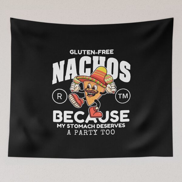 Item preview, Gluten-free Nachos stomach party designed and sold by Peerless-Prime.