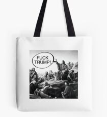 Jesus - tuck frump - sermon on the mount Tote Bag