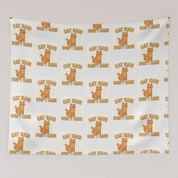 Item preview, cat hair dont care designed and sold by Ratatatts.