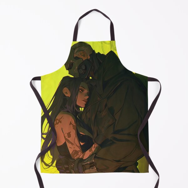 Item preview, Neon Embrace – Cyberpunk Love designed and sold by AxeWave.