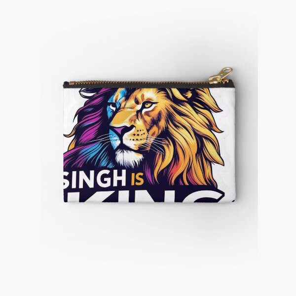 Item preview, Singh Is King Sticker | Sikh Pride | Punjabi Warrior Quote Decal designed and sold by BolWaheguru.