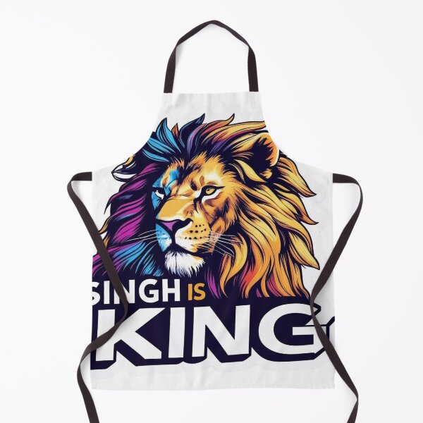 Item preview, Singh Is King Sticker | Sikh Pride | Punjabi Warrior Quote Decal designed and sold by BolWaheguru.