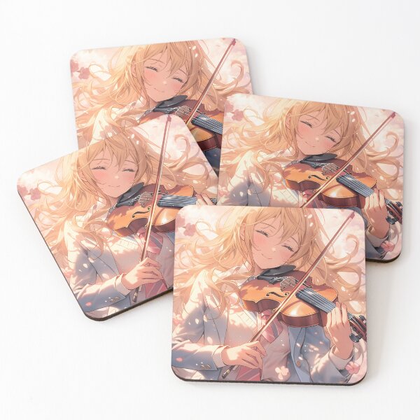 Item preview, Kaori Miyazono Your Lie April Anime Sakura Violin Melody designed and sold by mildaclairmo.