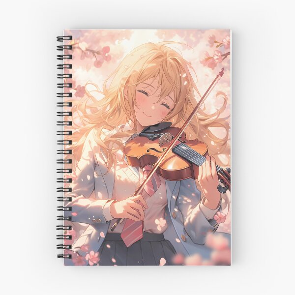 Item preview, Kaori Miyazono Your Lie April Anime Sakura Violin Melody designed and sold by mildaclairmo.