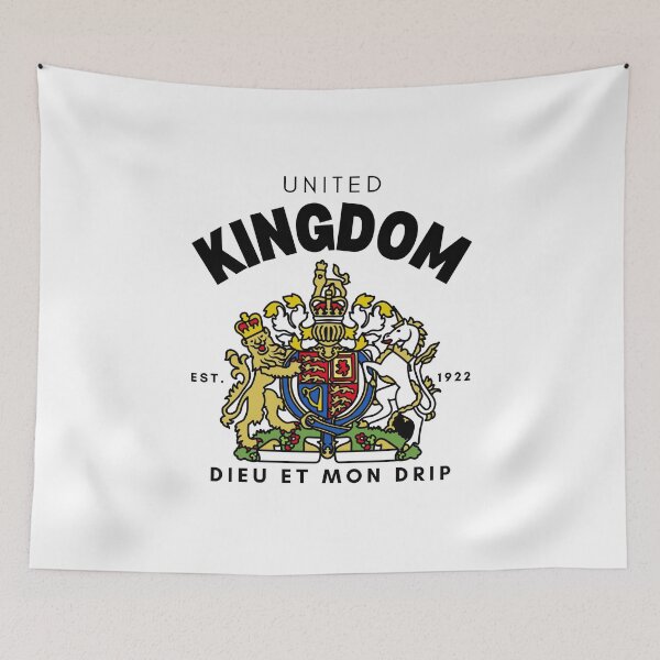 Item preview, United kingdom: Dieu et mon drip designed and sold by Peerless-Prime.