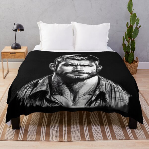 Item preview, Lumberjack Cool Muscle Power LGBTQ Gay Pride Graphic Design designed and sold by ItsAKinkThing.