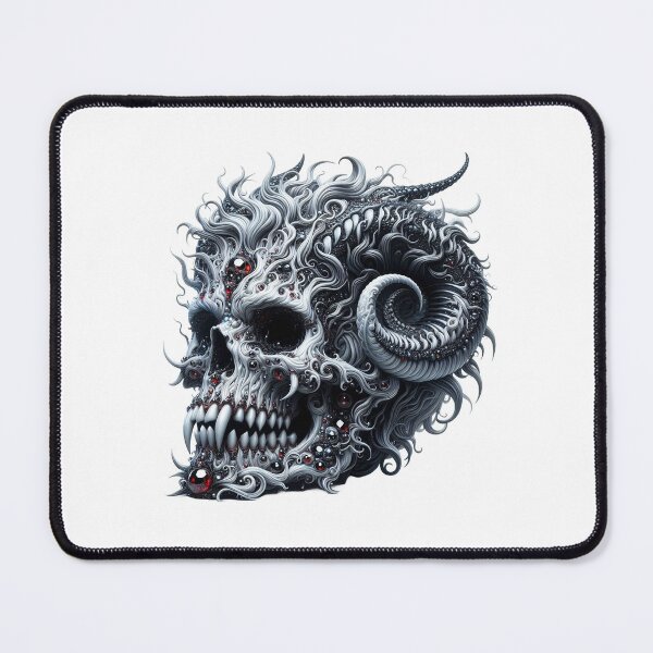 Item preview, Hairy Monster Skull designed and sold by MadinaFatt.