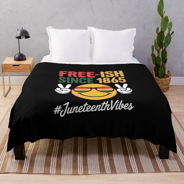Item preview, Juneteenth Freedom June 19 1865 Smile Face designed and sold by DeadlockCrew.